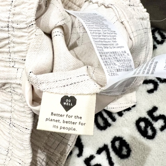 Madewell The Untailored Plaid Straight Leg Pants In Windowpane Size 8 - NEW - Picture 8 of 9